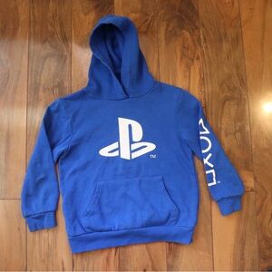 Sony Royal Blue PlayStation Pullover Hoodie for Kids
